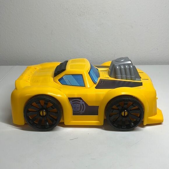 Playskool Heroes Transformers Rescue Bots Academy Bumblebee tra ck tower 14" - Picture 1 of 10